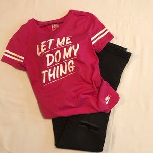 Nike Tops & Tees | Let me do my thing Varsity Tee